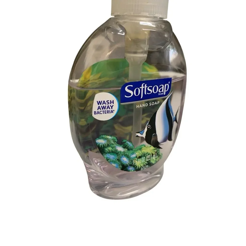 NEW‎ Vintage SoftSoap Aquarium Series Fish Panel Inside 7.5 oz Hand Soft Soap